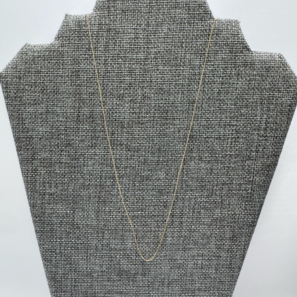 14K Yellow Gold Vintage Chain 18” - Picture 3 of 6